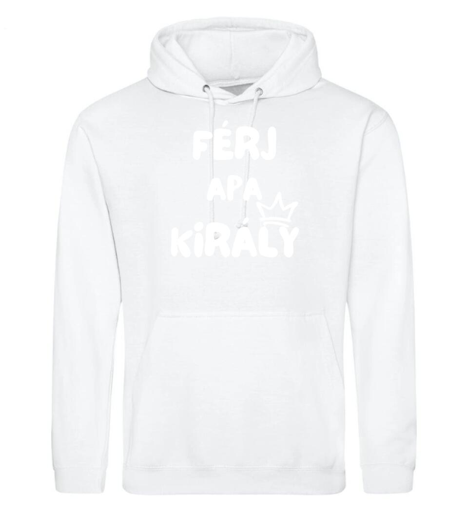 Férj, apa, király póló