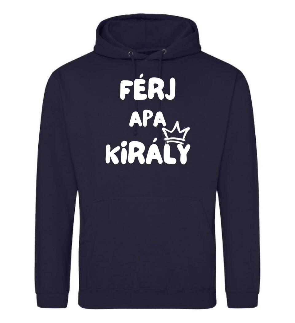 Férj, apa, király póló