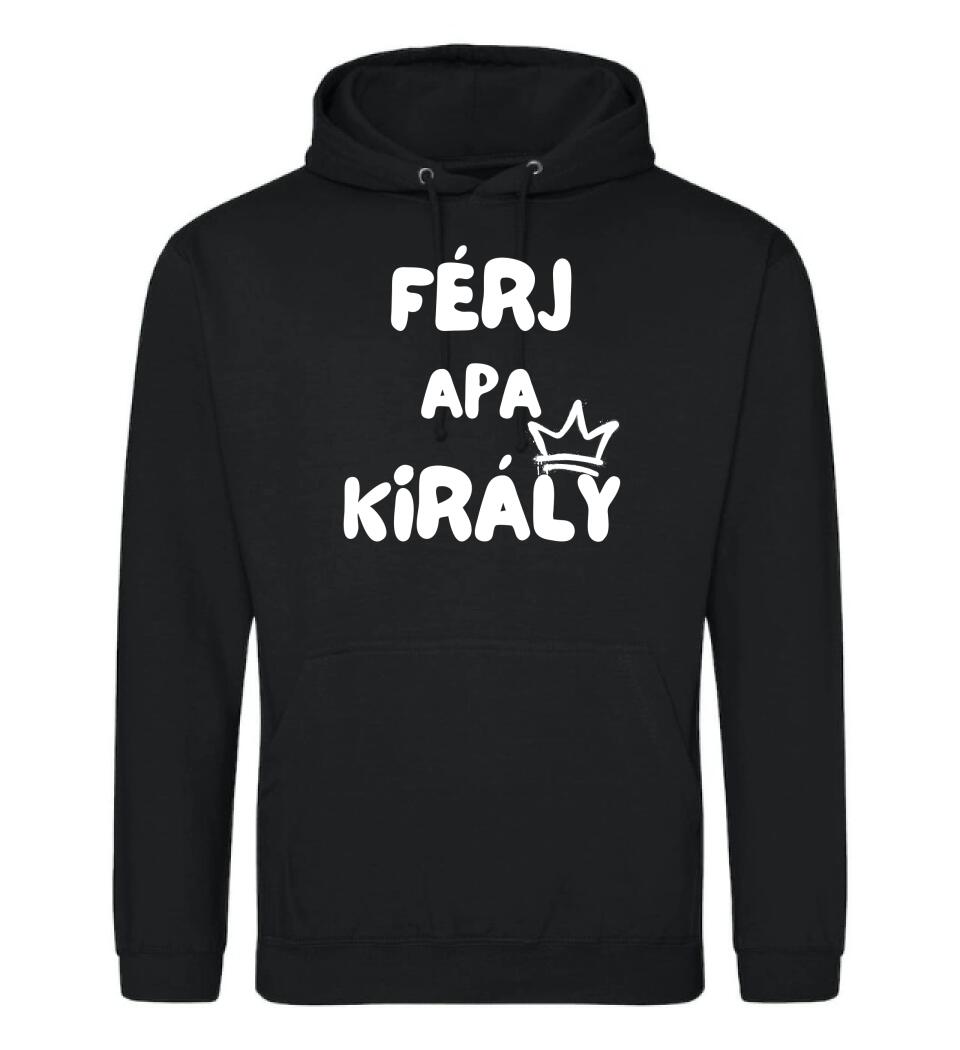 Férj, apa, király póló