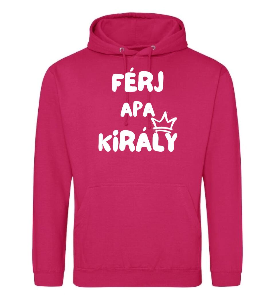 Férj, apa, király póló