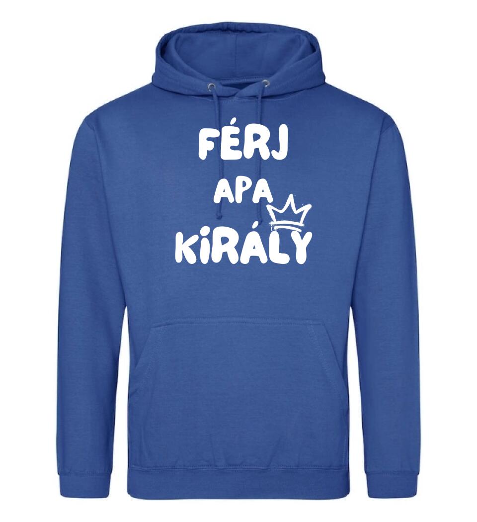 Férj, apa, király póló