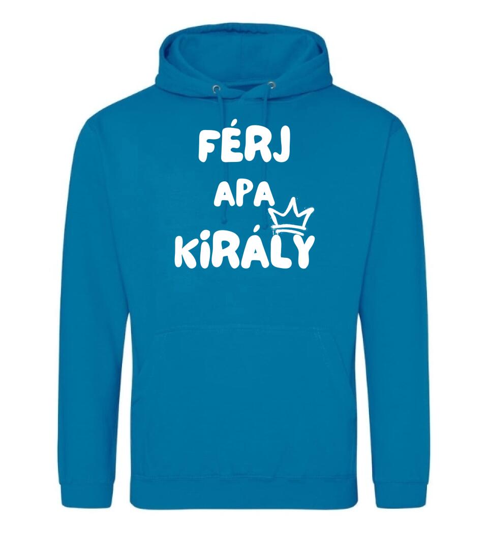 Férj, apa, király póló