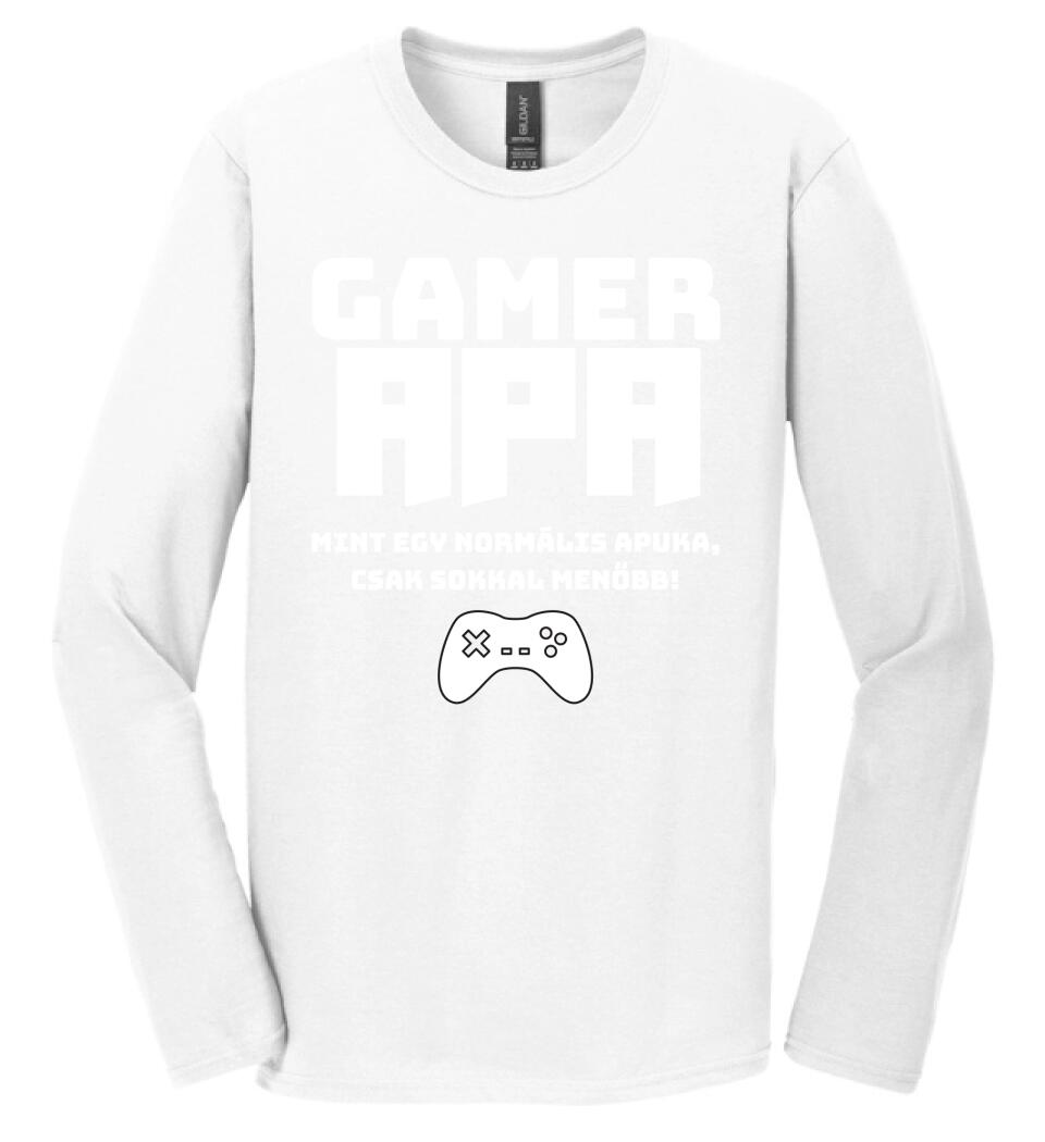 Gamer apa póló