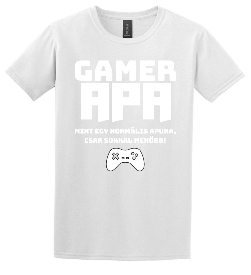 Gamer apa póló