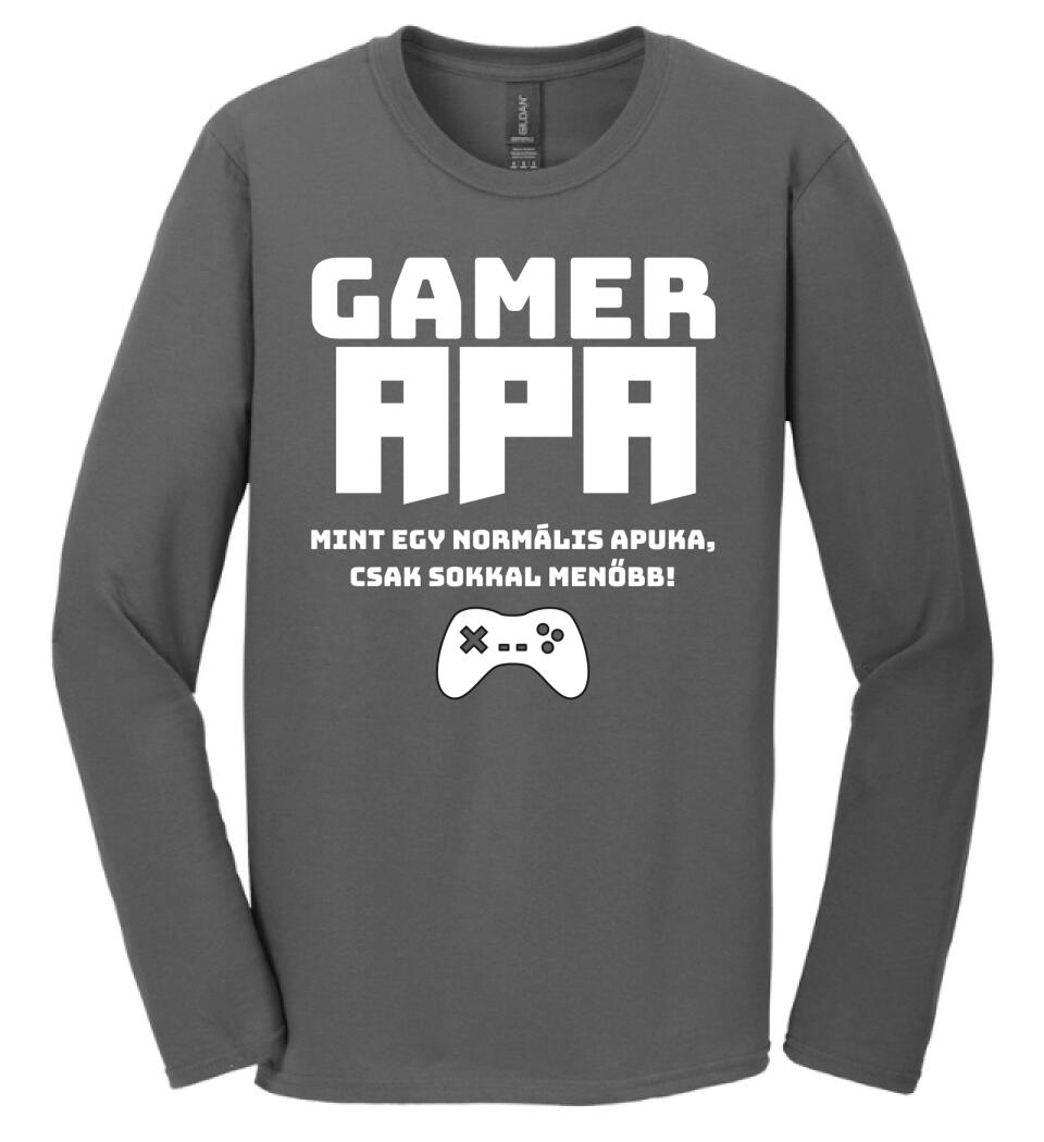 Gamer apa póló