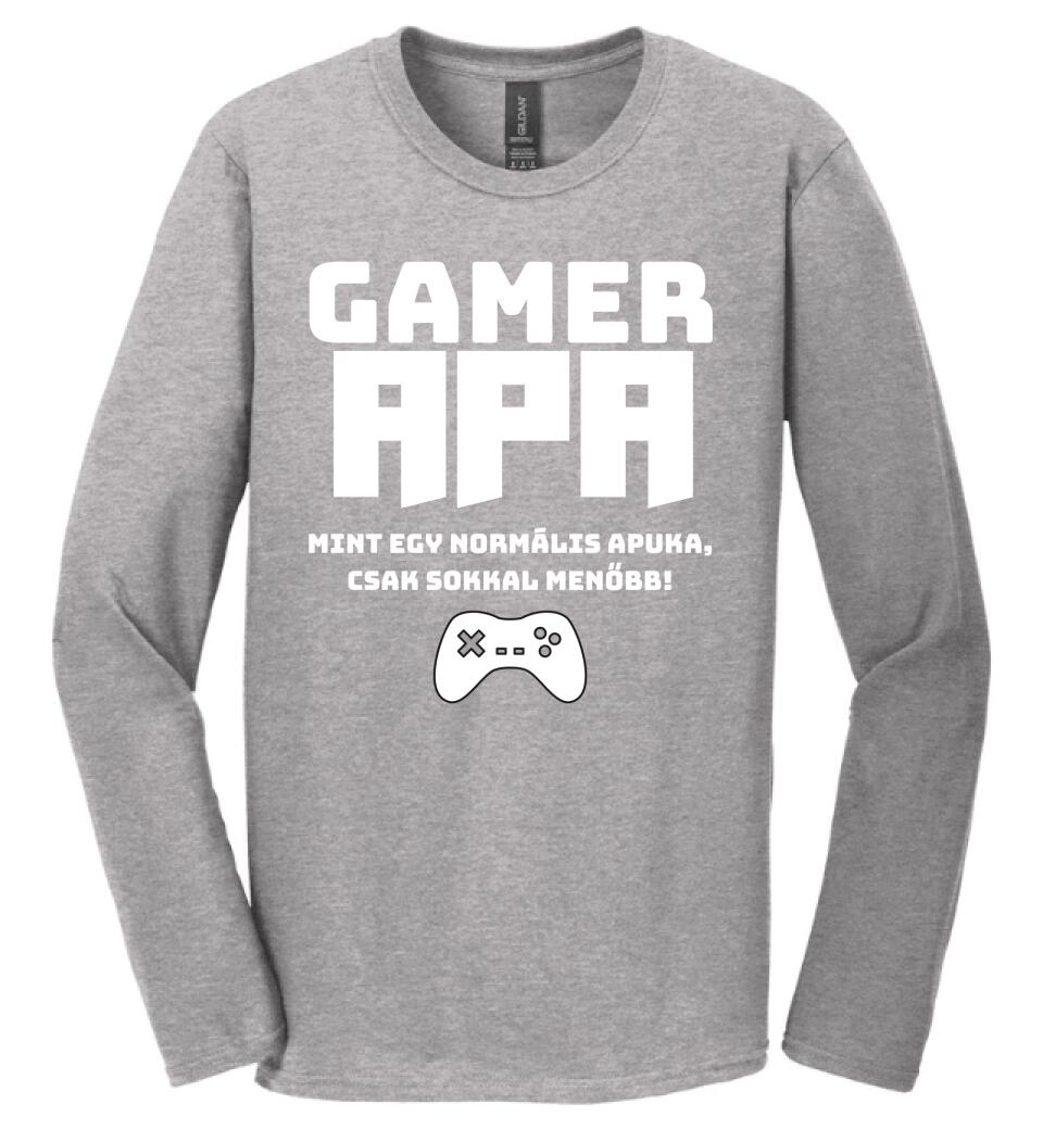 Gamer apa póló