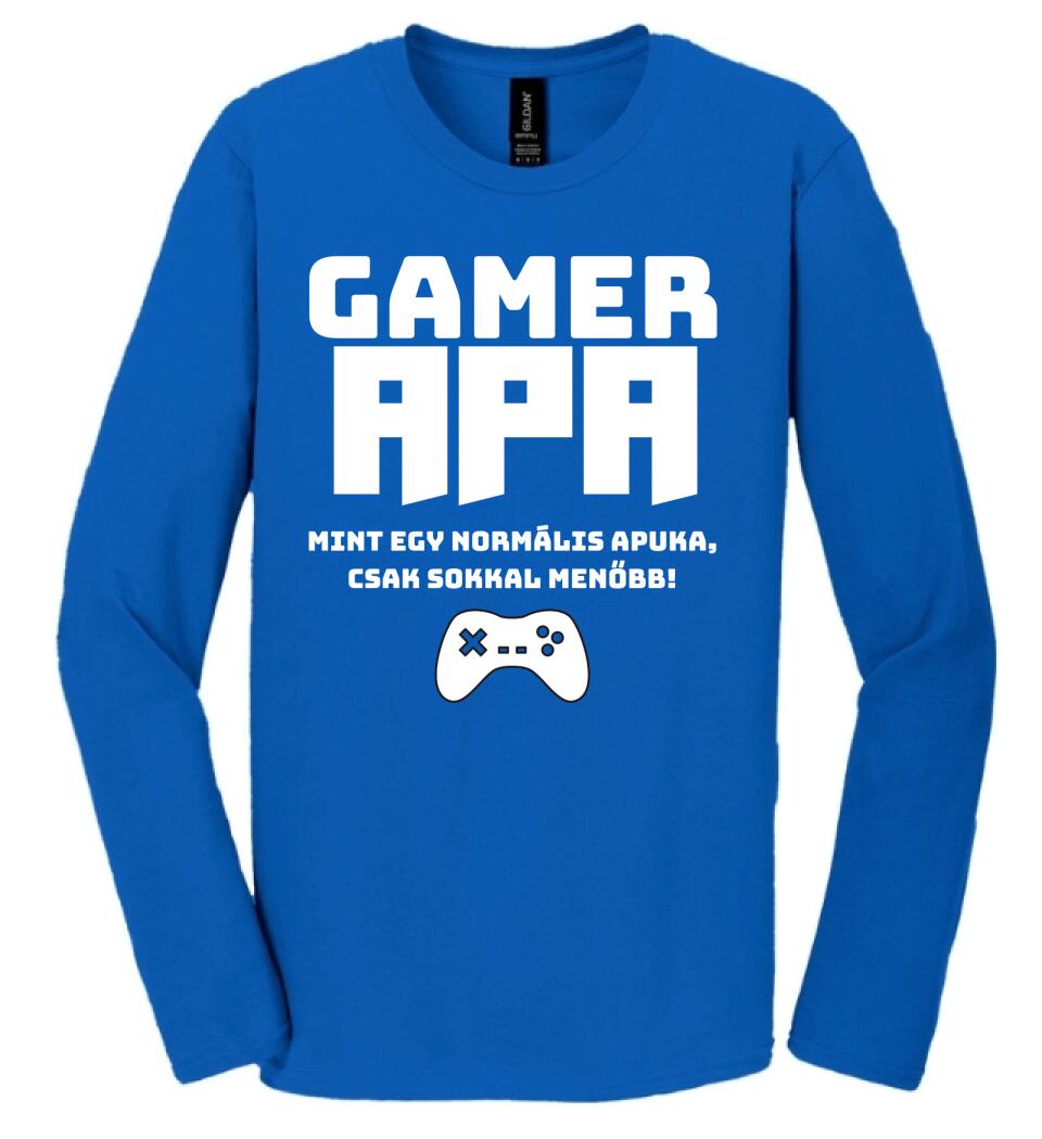 Gamer apa póló