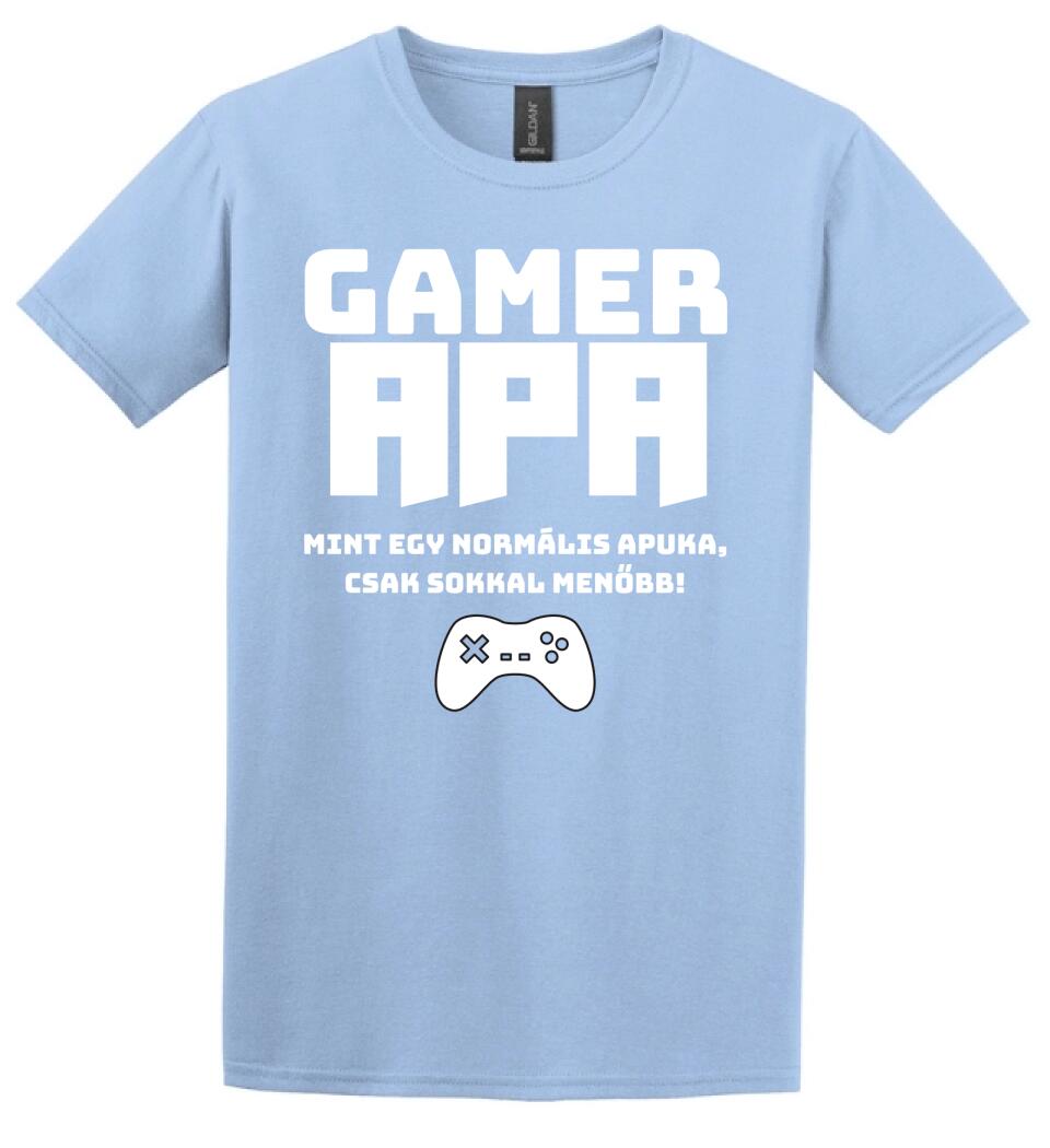 Gamer apa póló