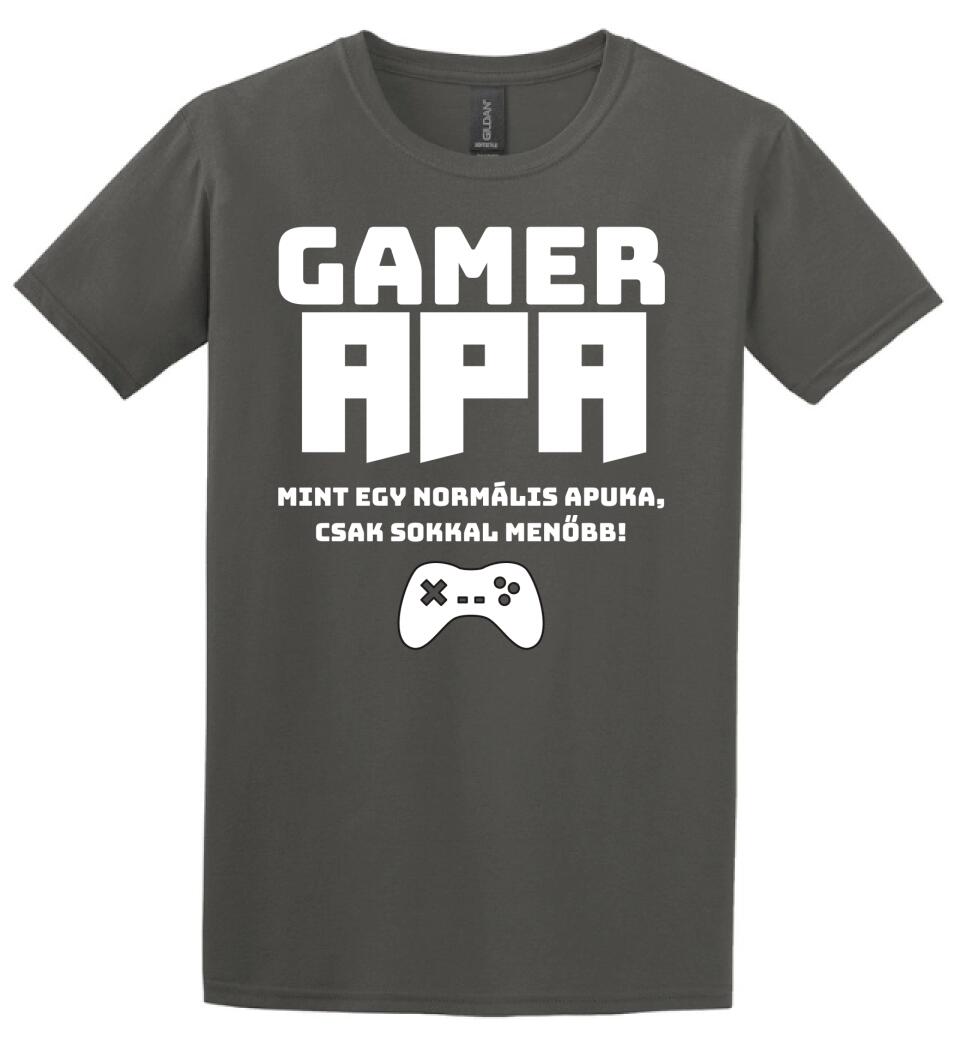 Gamer apa póló