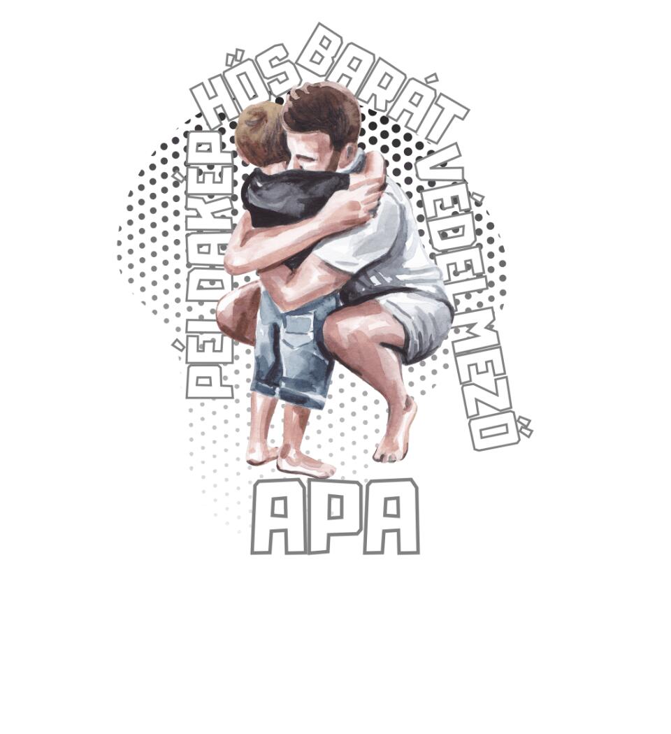 Hős, barát védelmező póló