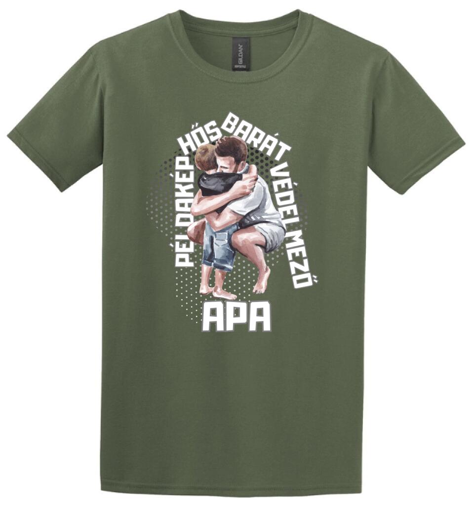 Hős, barát védelmező póló