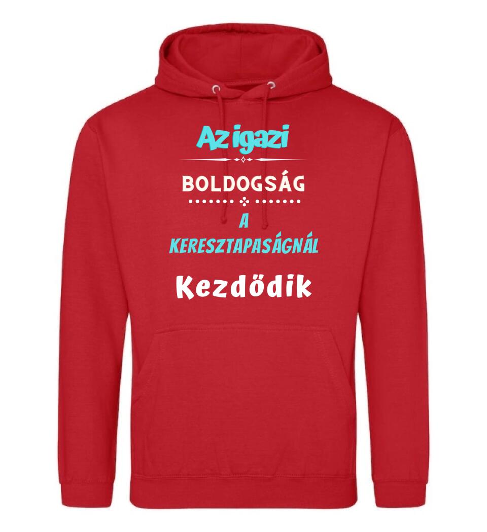 Igazi boldogság keresztapa póló