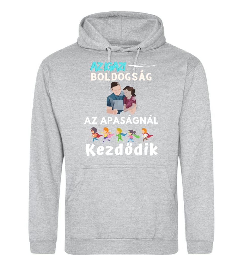 Igazi boldogság apa lánya póló