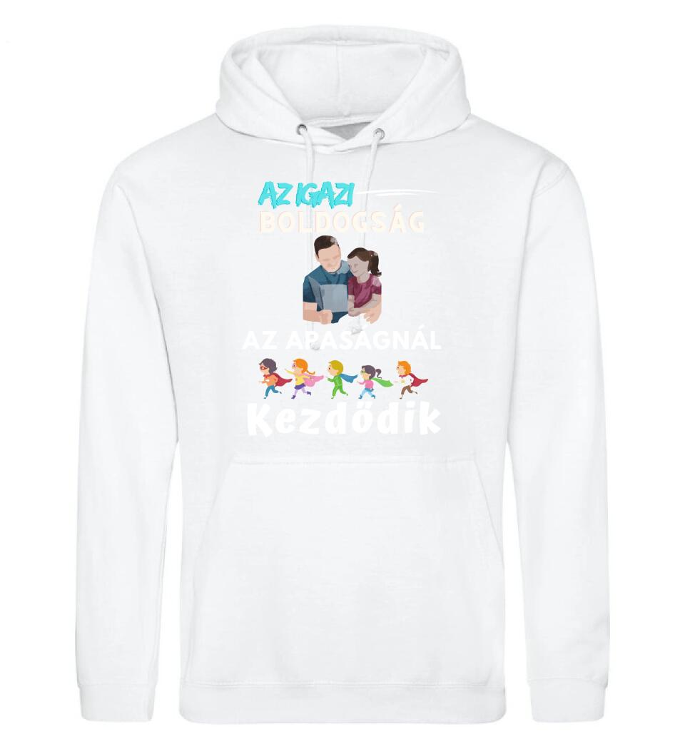 Igazi boldogság apa lánya póló