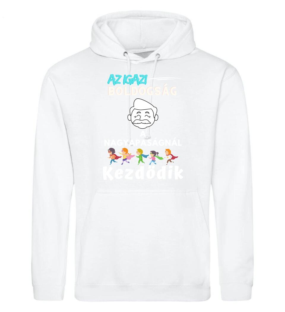 Igazi boldogság nagypapa2 póló