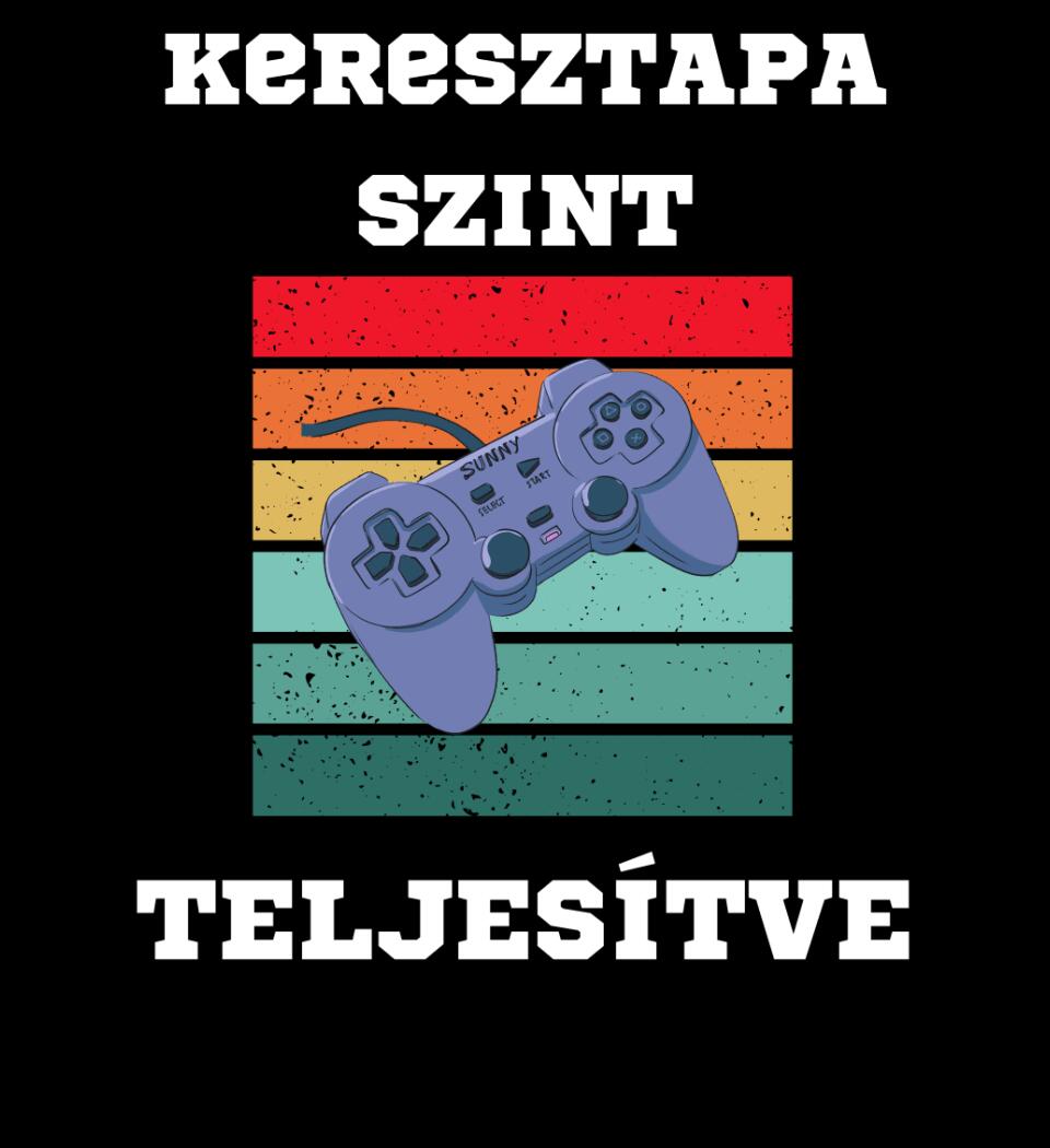 Keresztapa szint póló