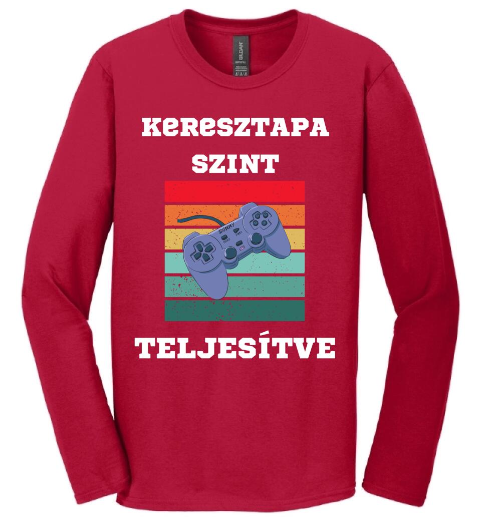 Keresztapa szint póló