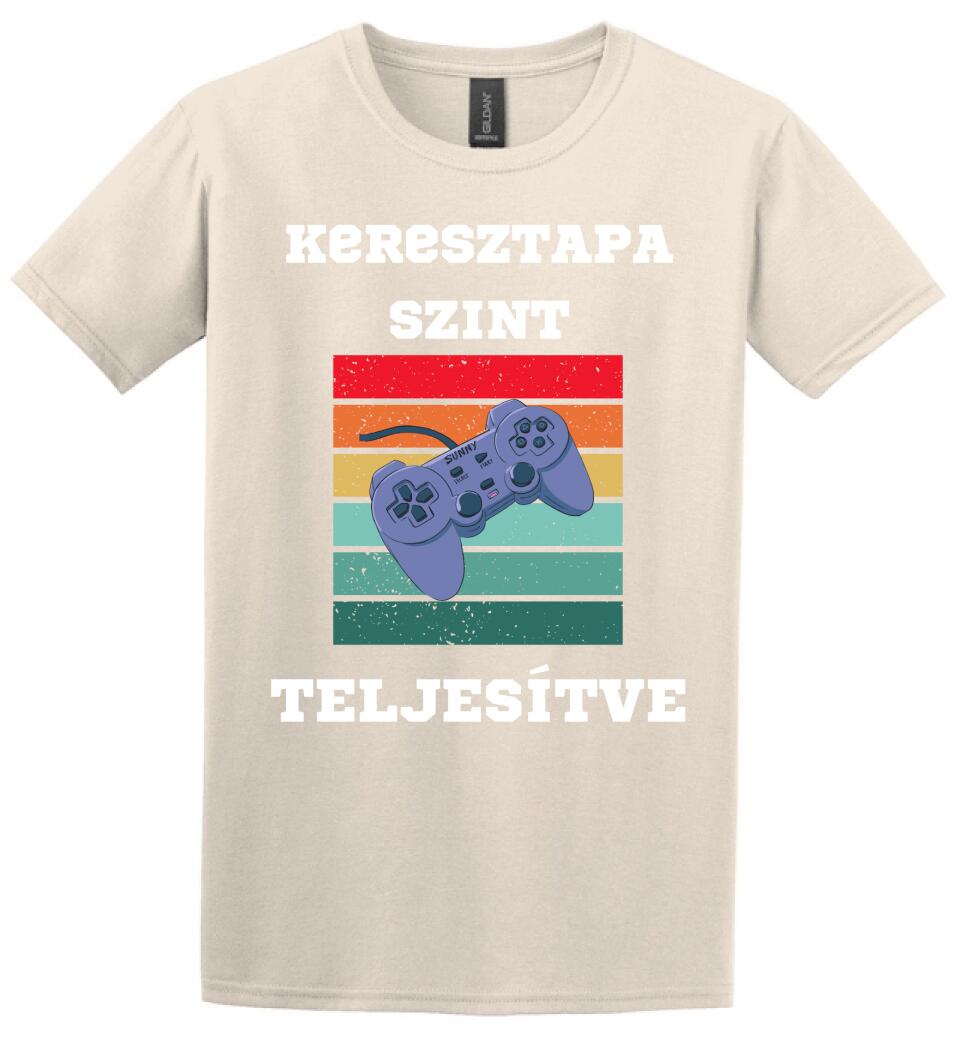 Keresztapa szint póló