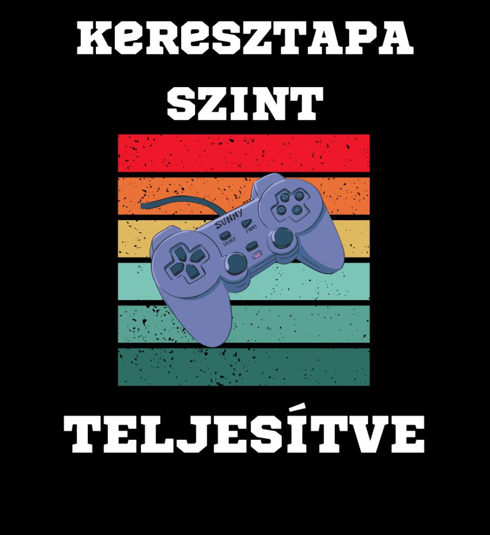 Keresztapa szint póló