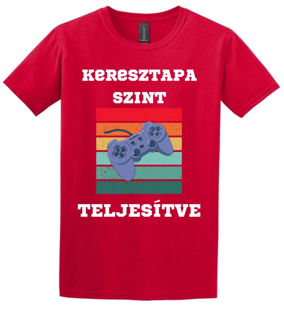 Keresztapa szint póló