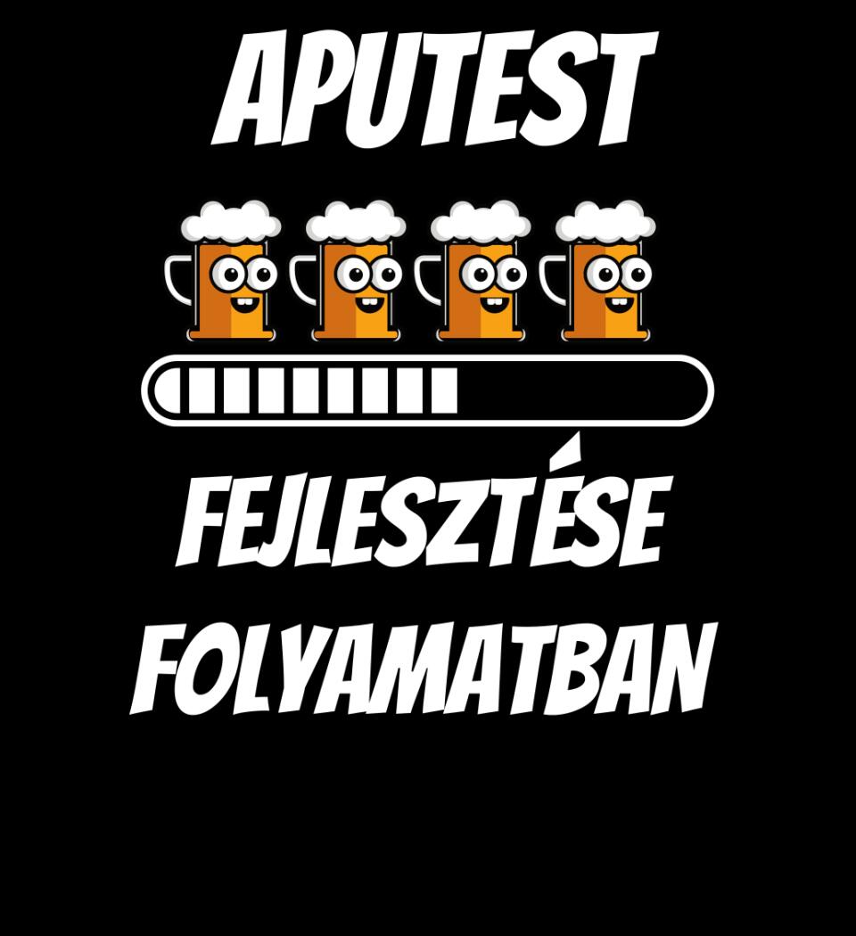 Aputest fejlesztés póló