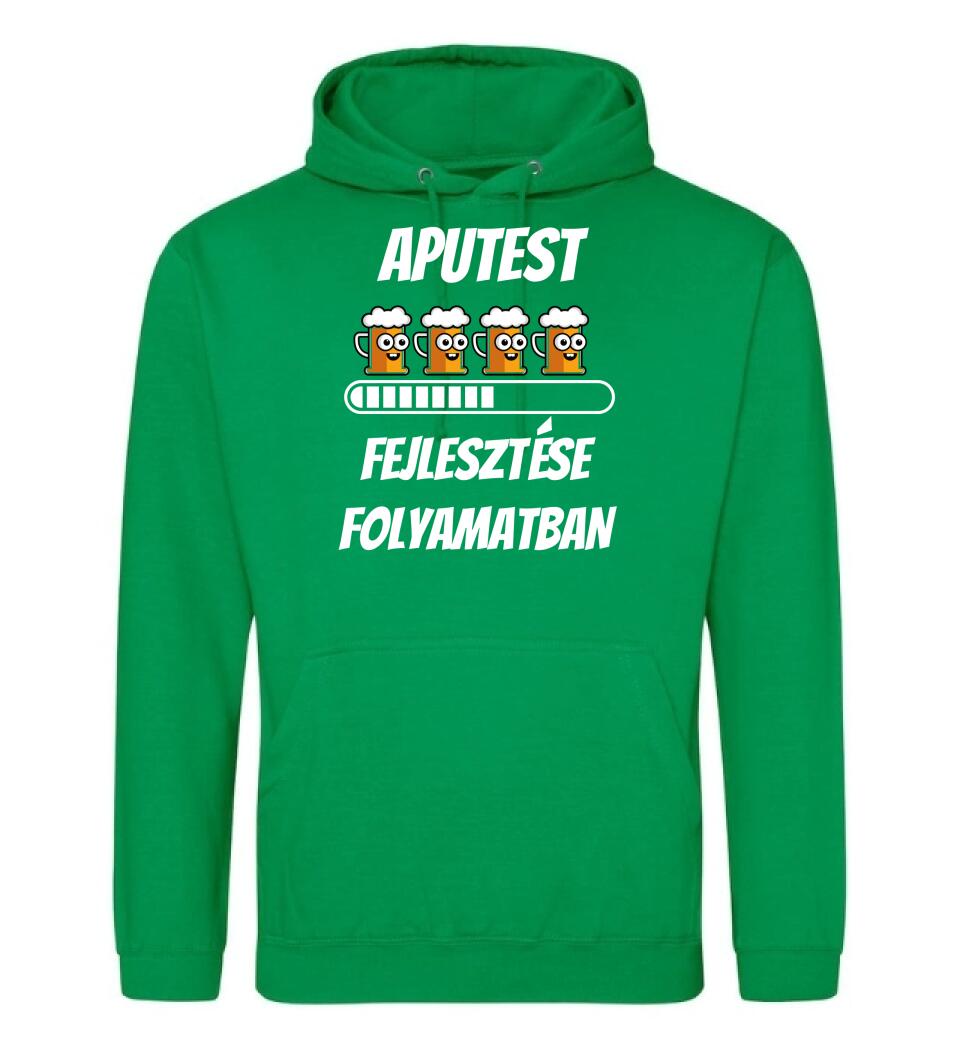 Aputest fejlesztés póló