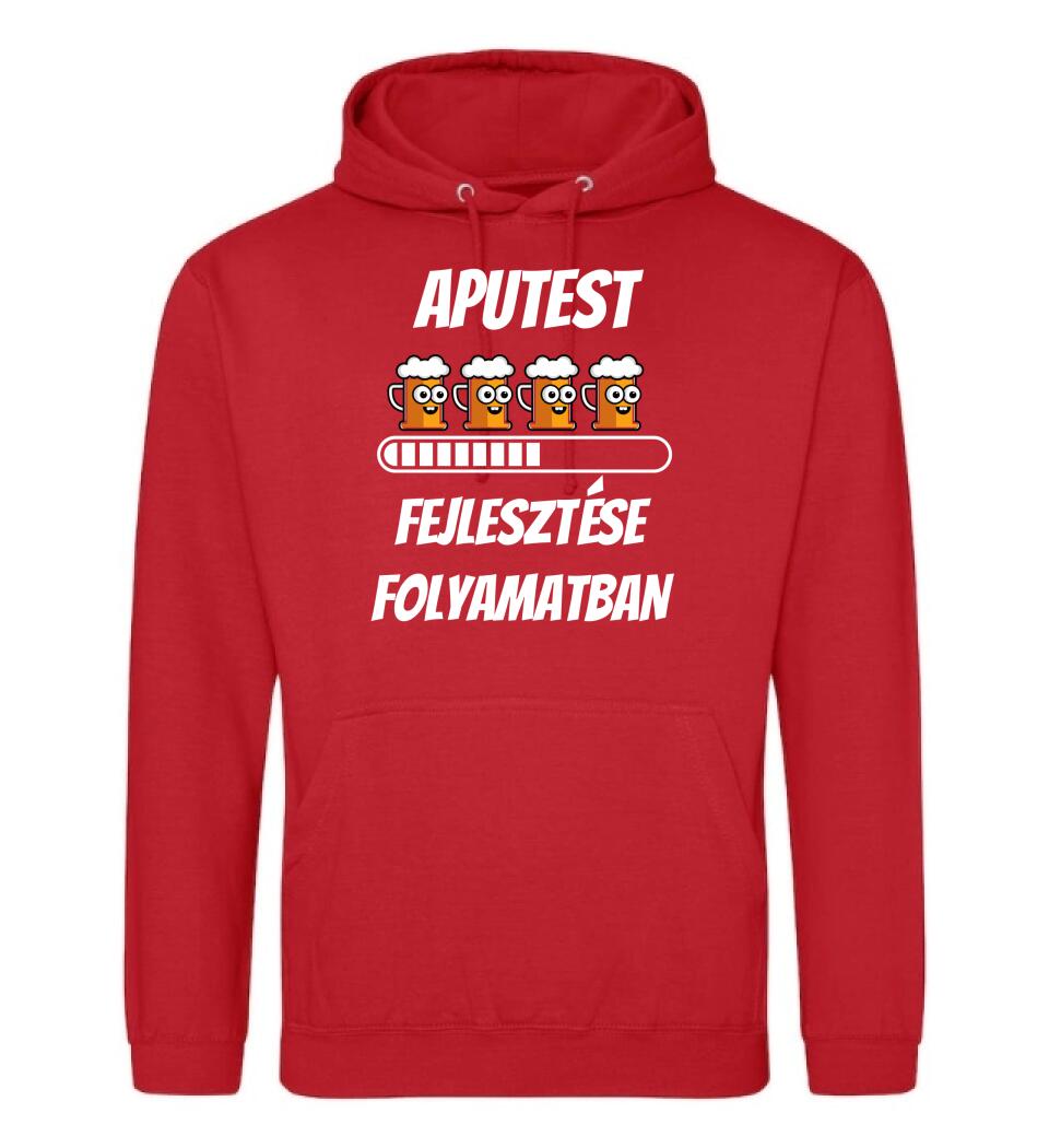 Aputest fejlesztés póló