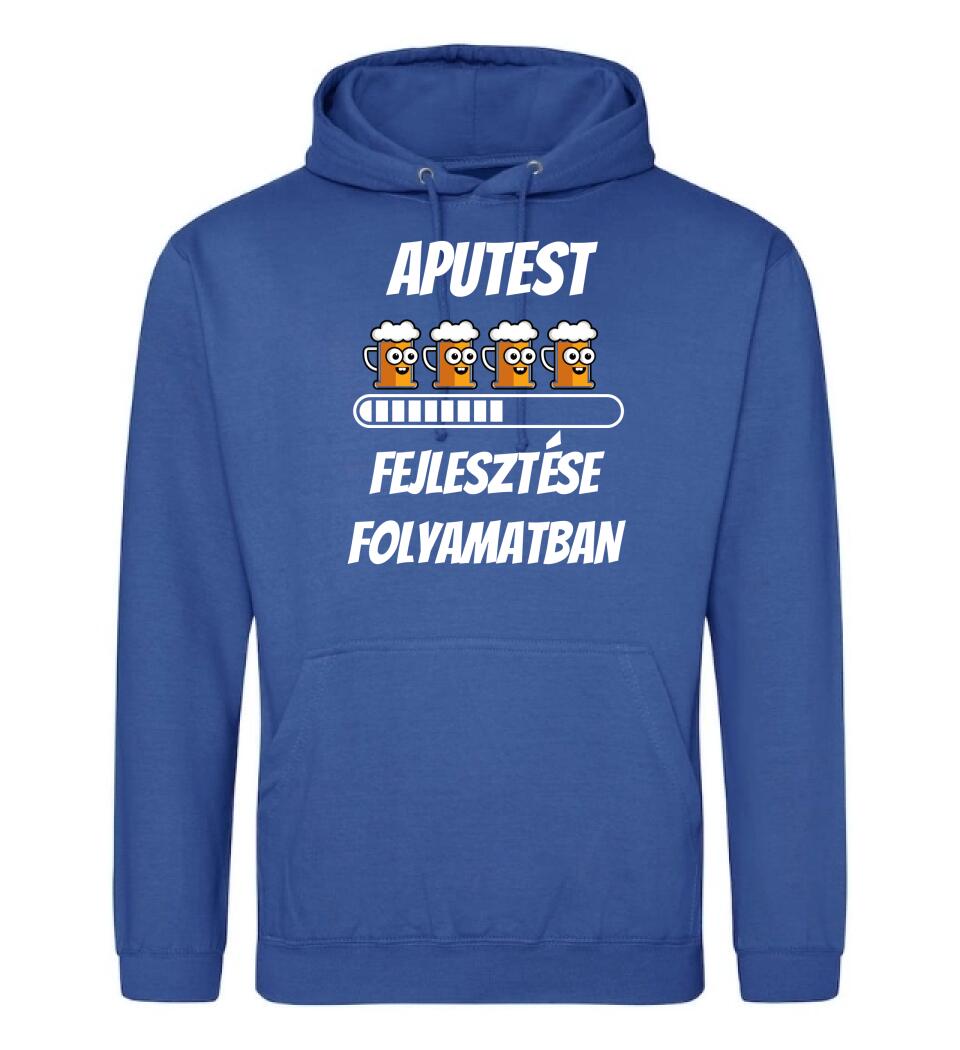 Aputest fejlesztés póló