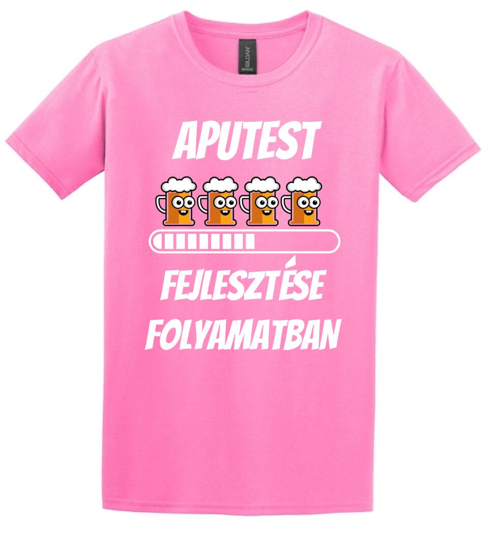 Aputest fejlesztés póló