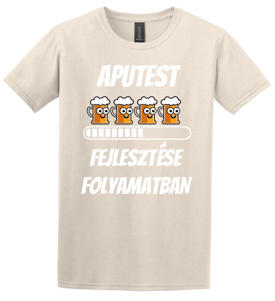 Aputest fejlesztés póló