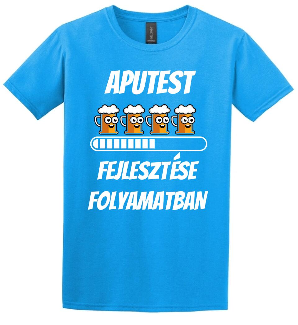 Aputest fejlesztés póló