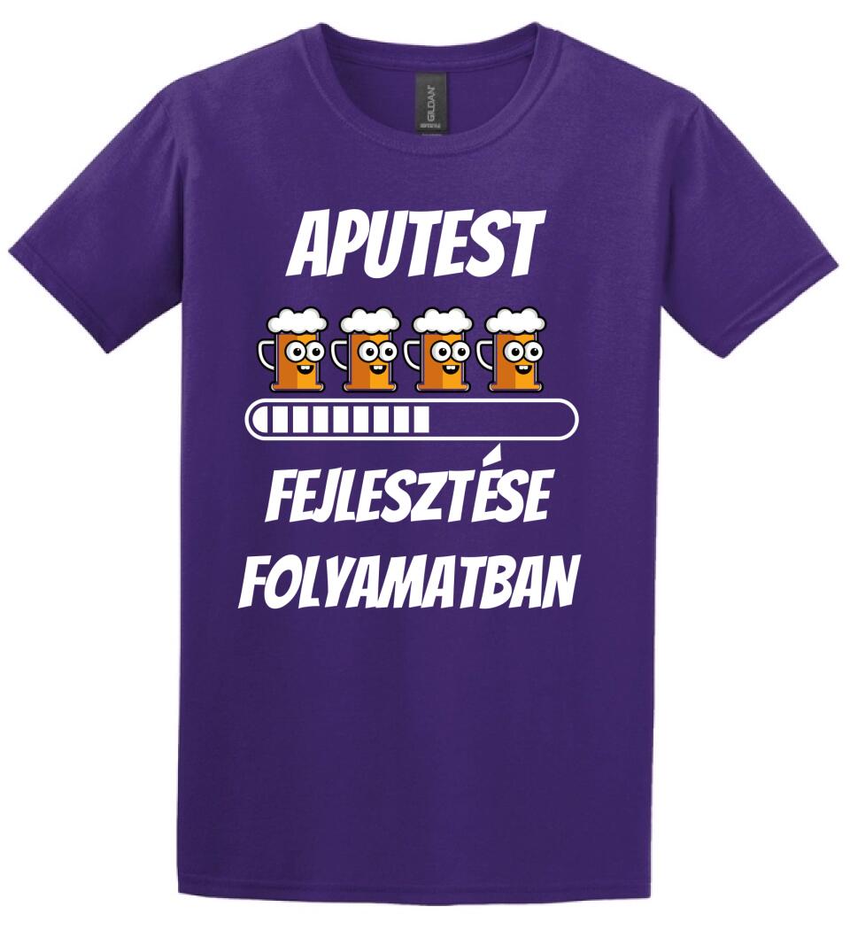 Aputest fejlesztés póló