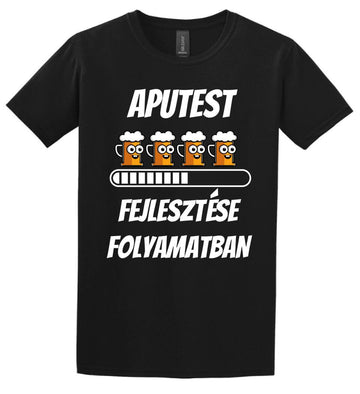 Aputest fejlesztés póló