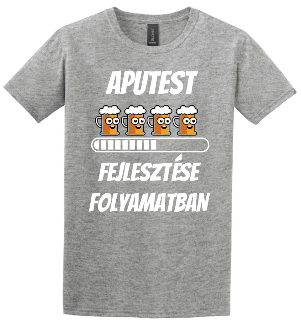 Aputest fejlesztés póló