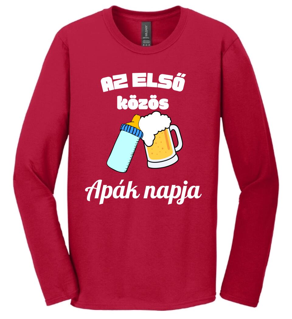 Az első közös apáknapja póló