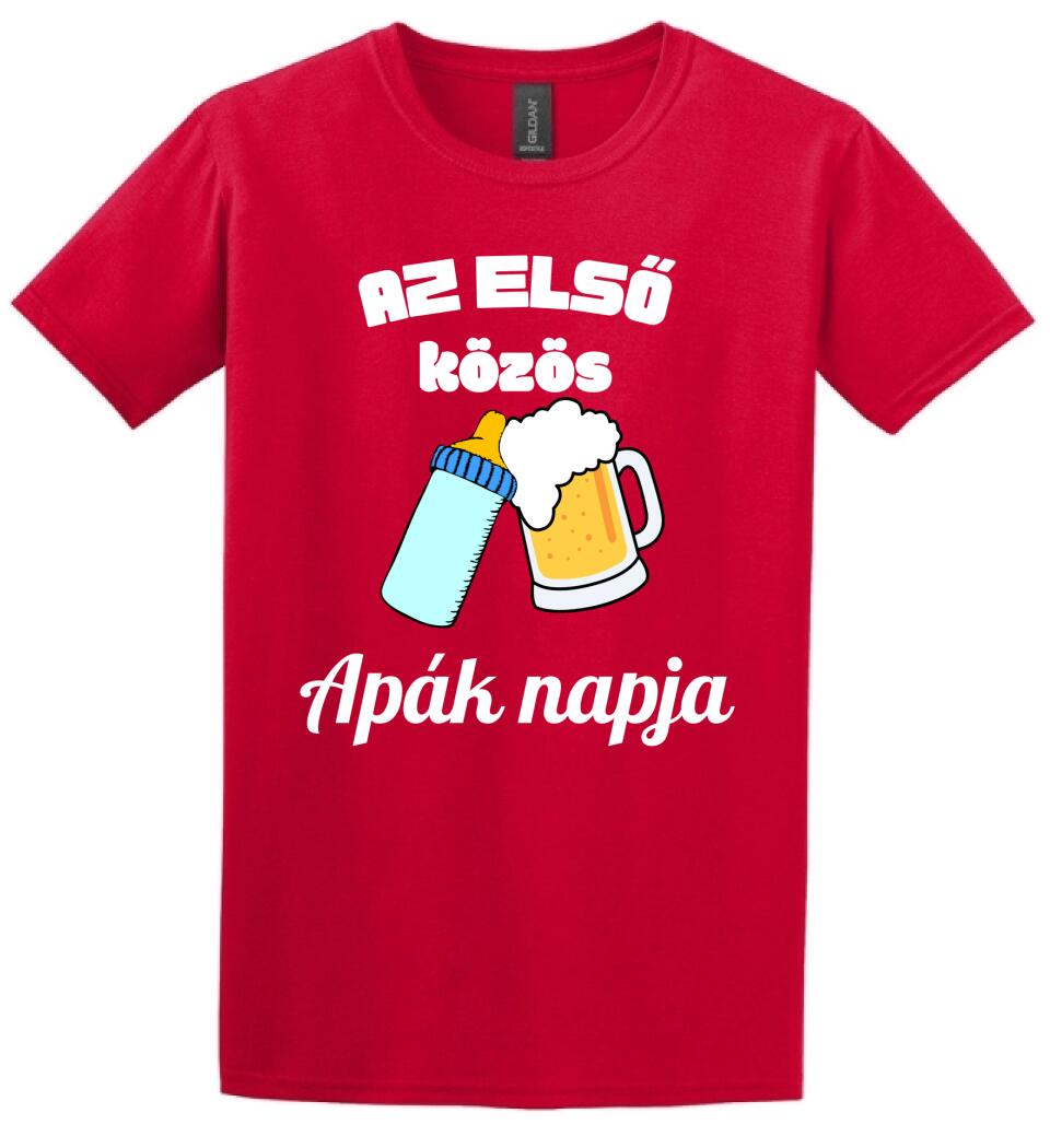 Az első közös apáknapja póló