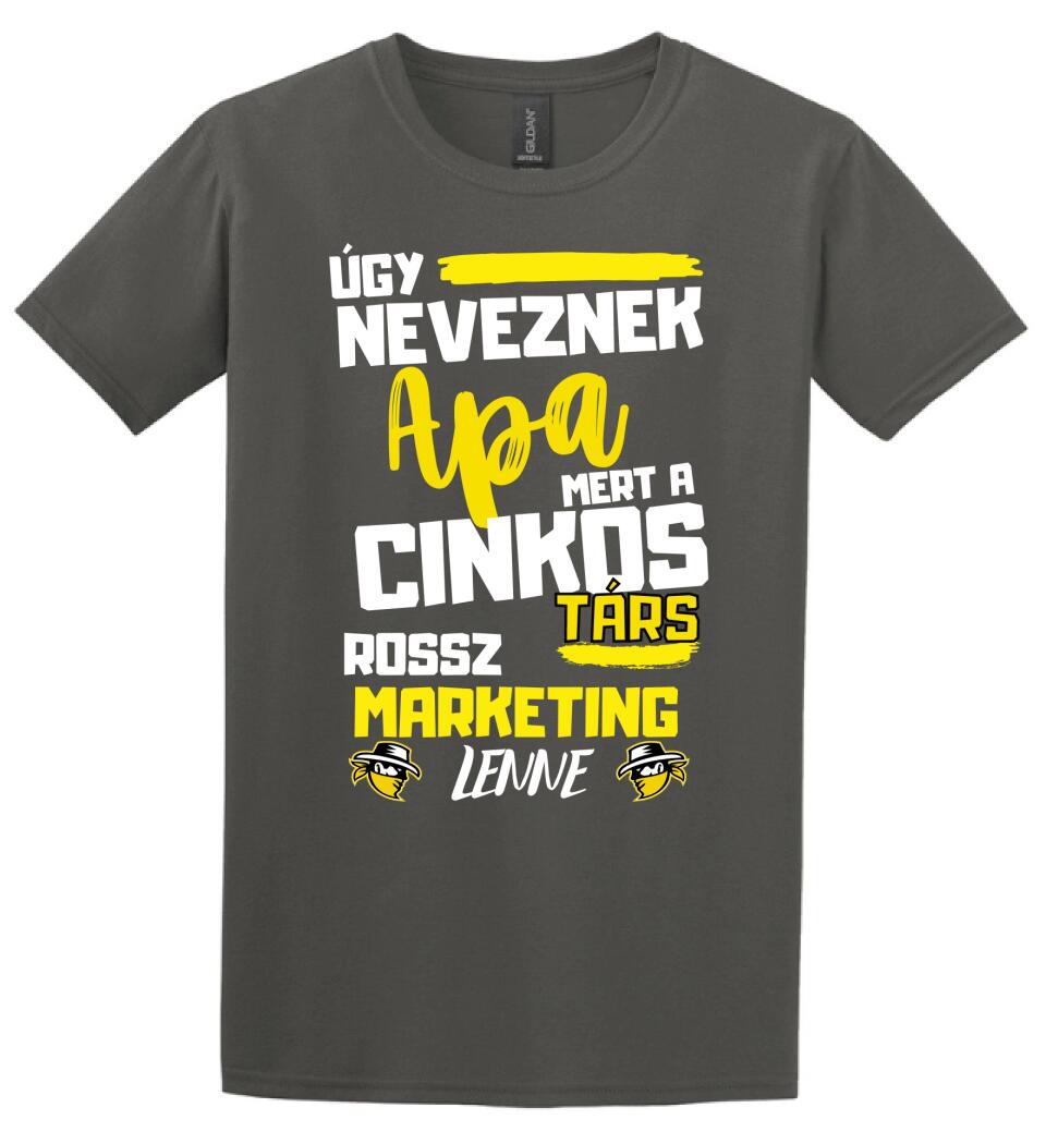 Apa cinkostárs póló