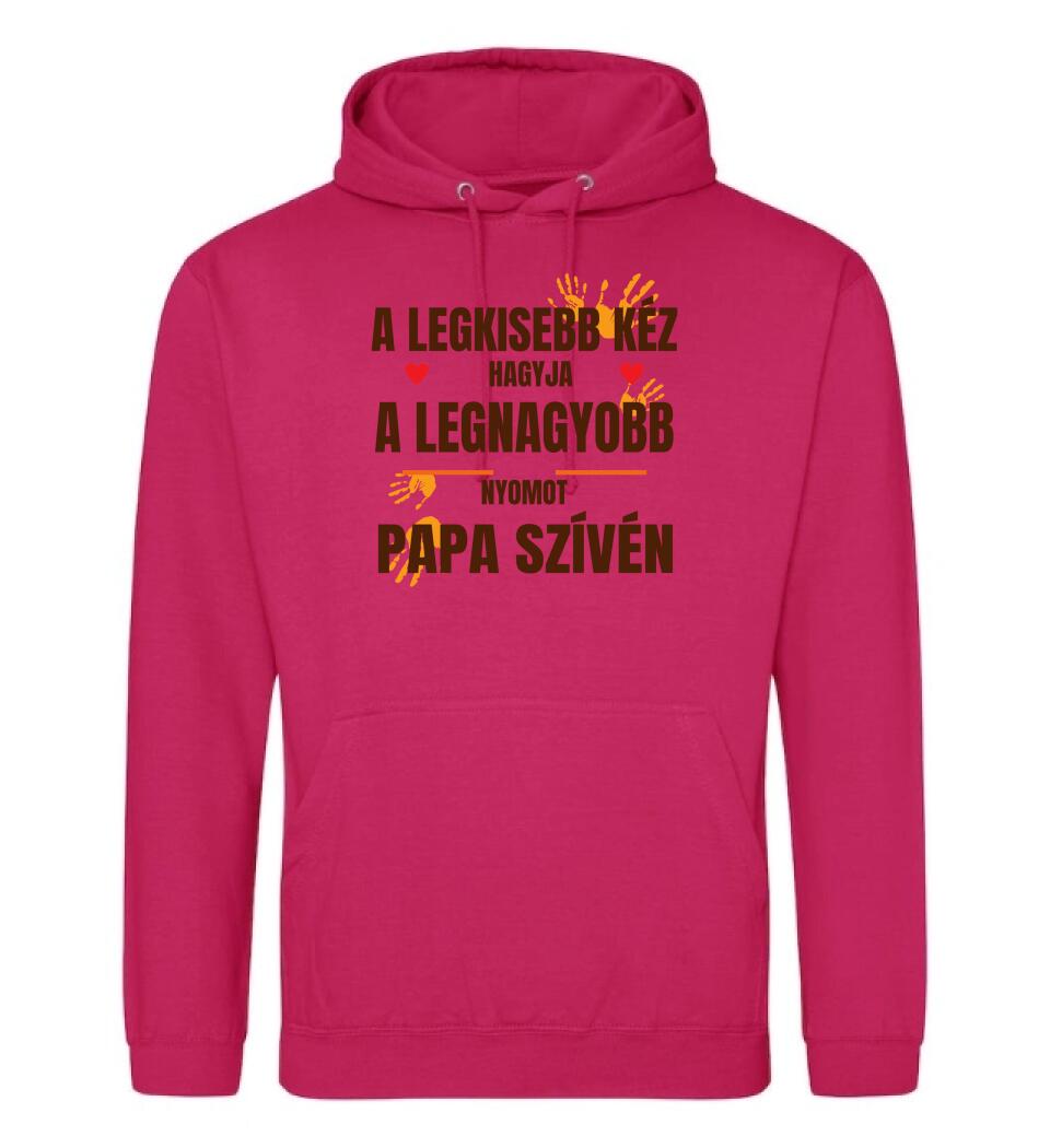 A LEGKISEBB KÉZ PAPA Póló