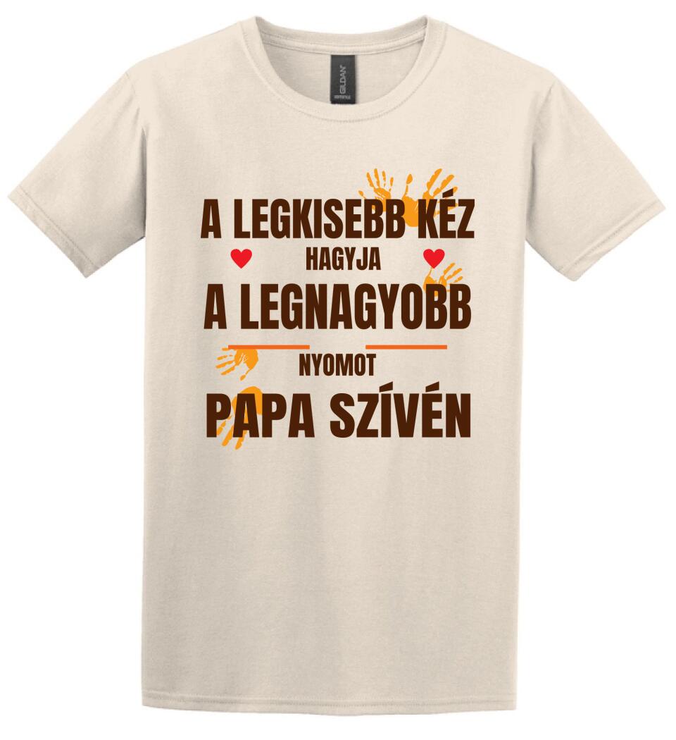 A LEGKISEBB KÉZ PAPA Póló