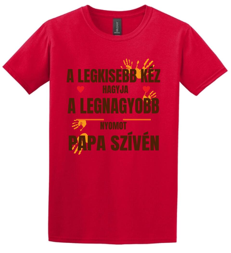 A LEGKISEBB KÉZ PAPA Póló