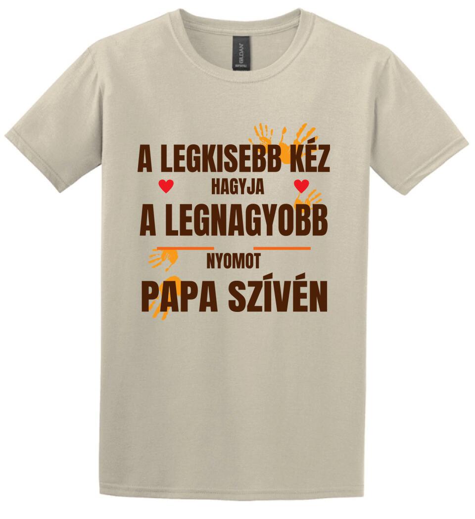 A LEGKISEBB KÉZ PAPA Póló