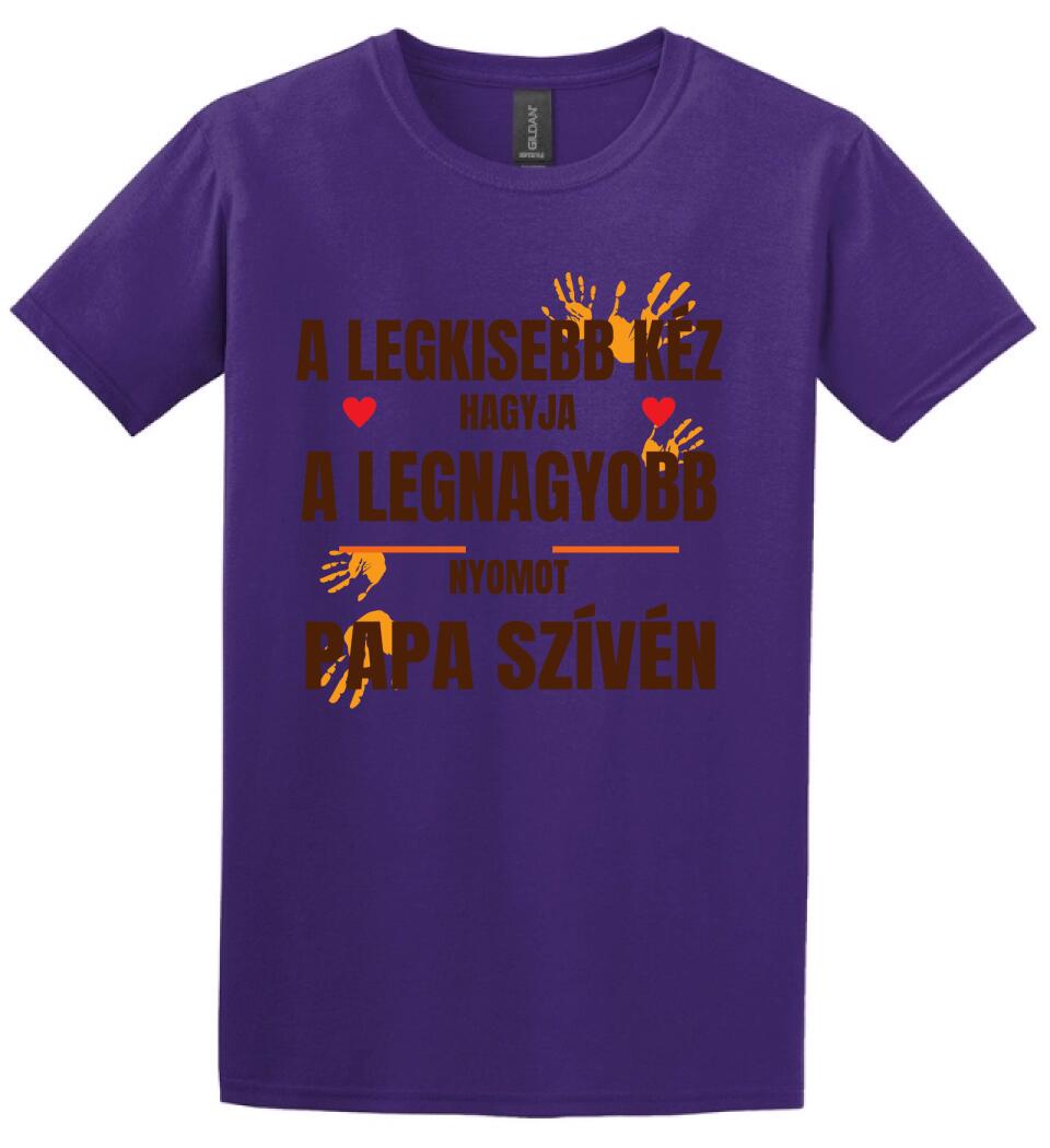 A LEGKISEBB KÉZ PAPA Póló