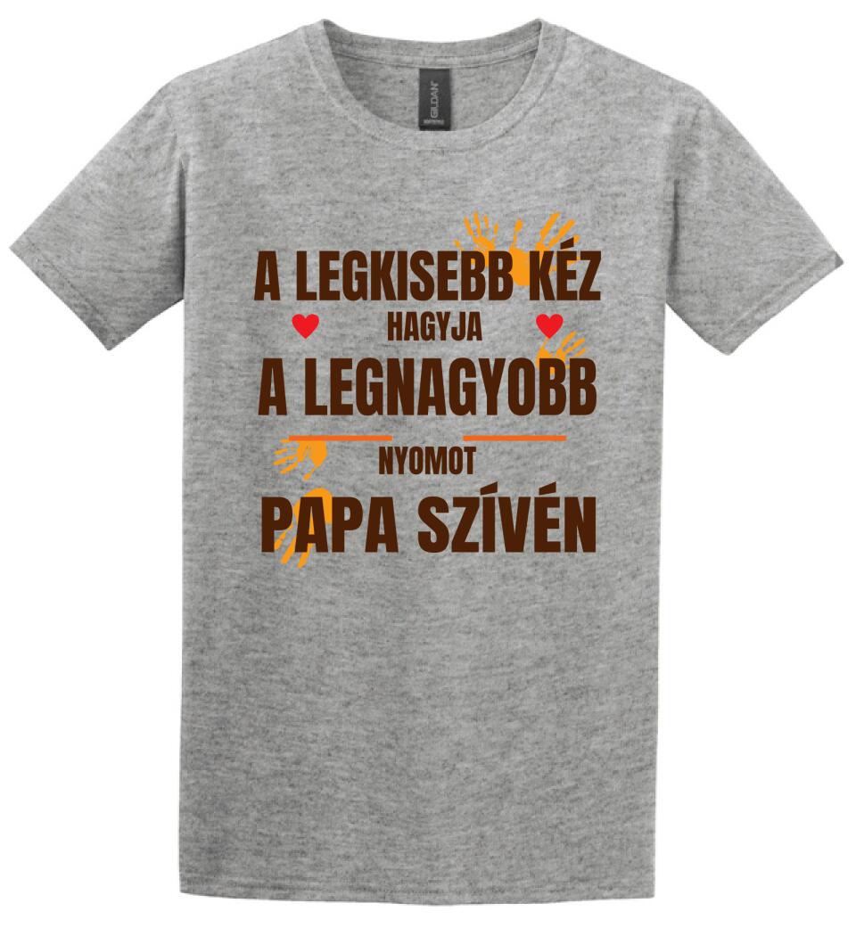 A LEGKISEBB KÉZ PAPA Póló