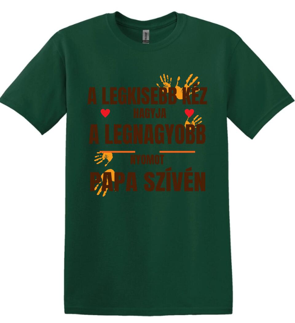 A LEGKISEBB KÉZ PAPA Póló