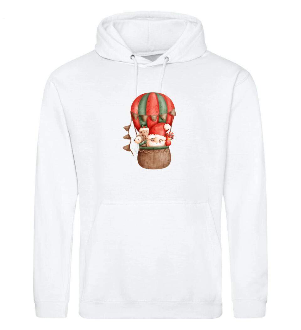 Hőlégballonos mikulás