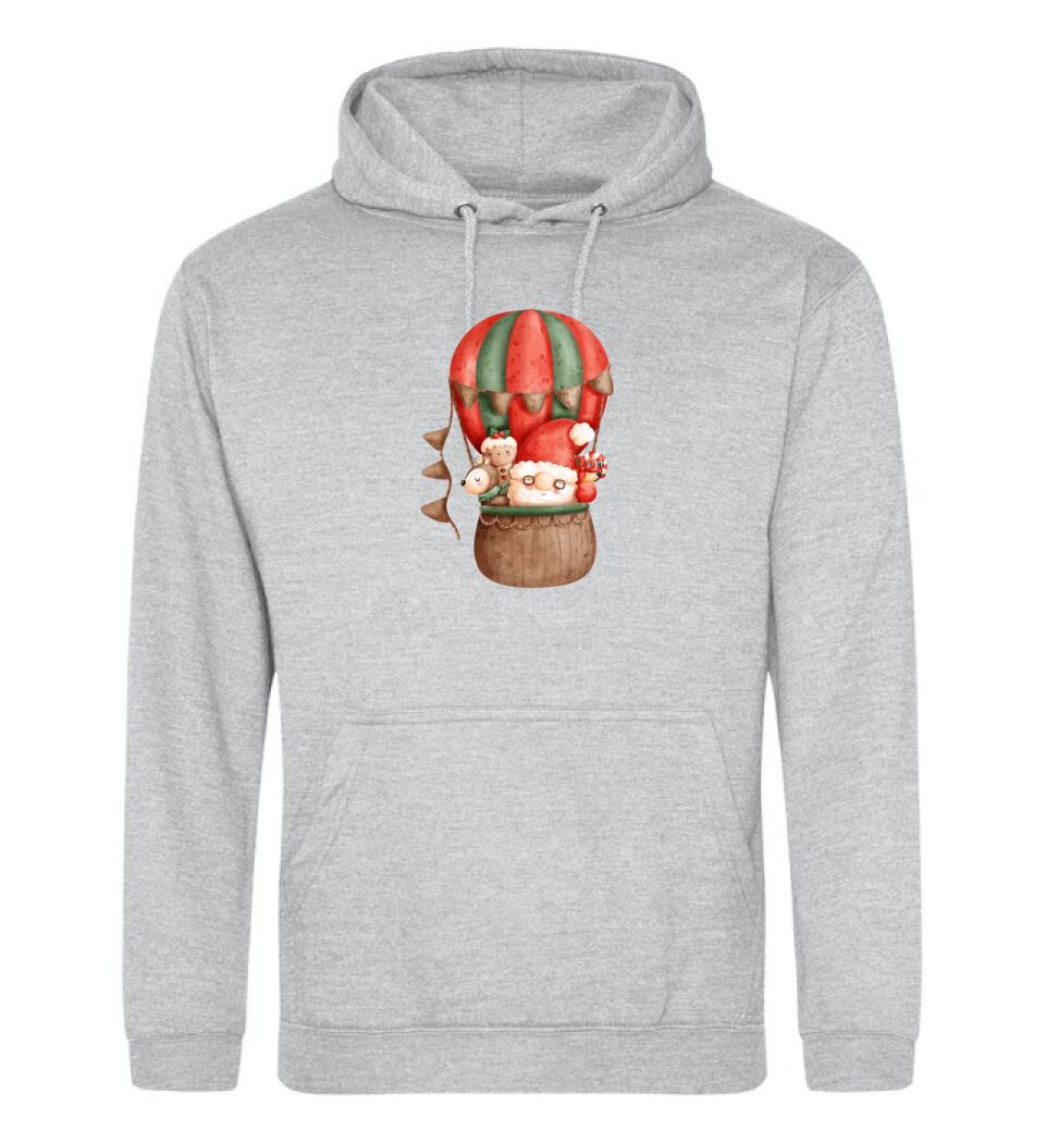 Hőlégballonos mikulás