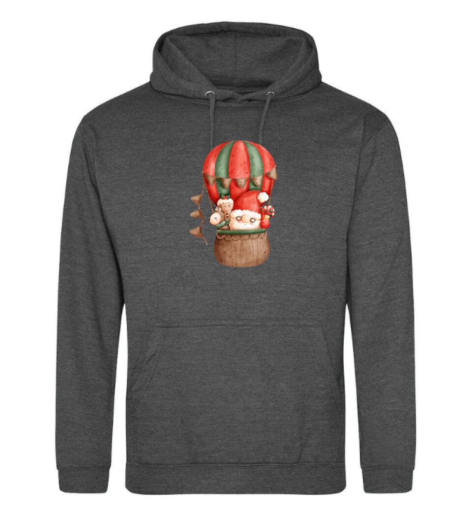 Hőlégballonos mikulás