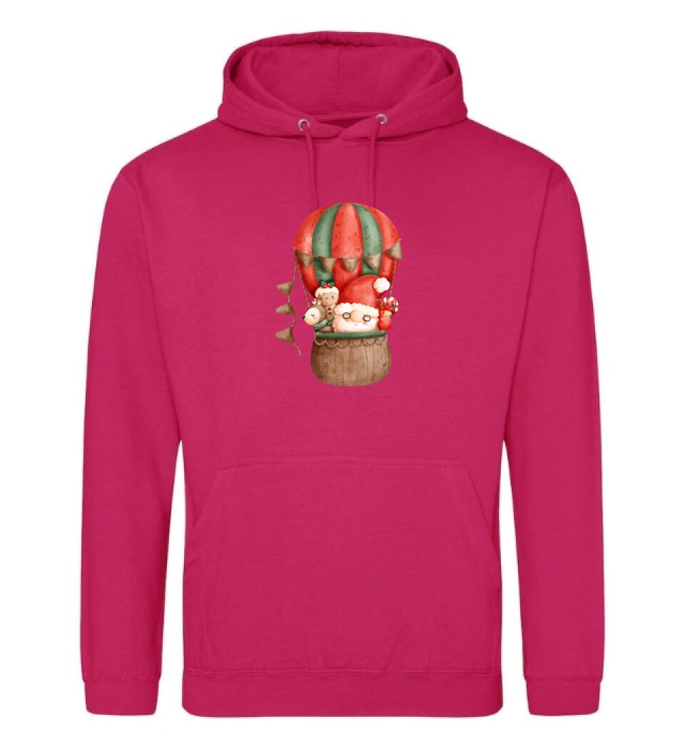 Hőlégballonos mikulás