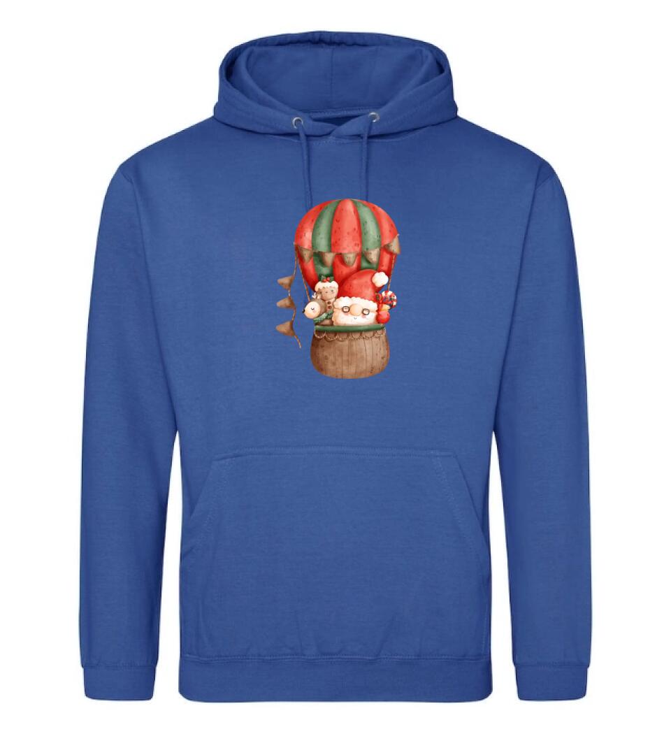 Hőlégballonos mikulás