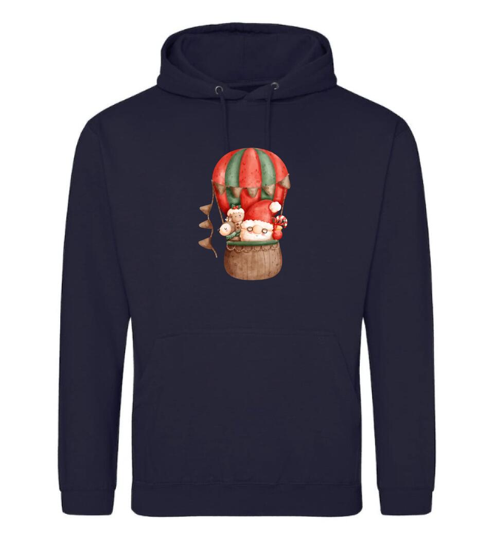 Hőlégballonos mikulás